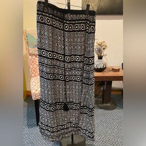 Print Maxi Skirt